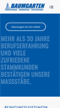 Mobile Screenshot of baumgarten-service.de